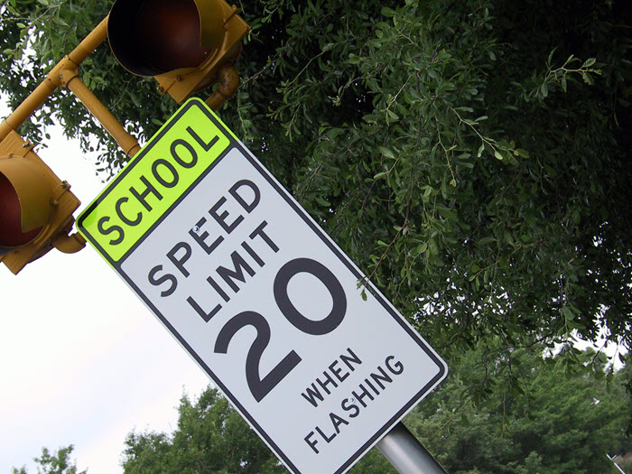 School Zone Flasher (Knockdown/Wire Down)