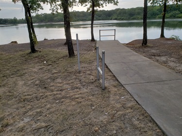 Eugene McCray Park view of Lake Arlington