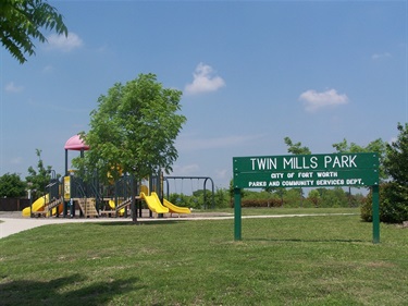 Playground at entrance