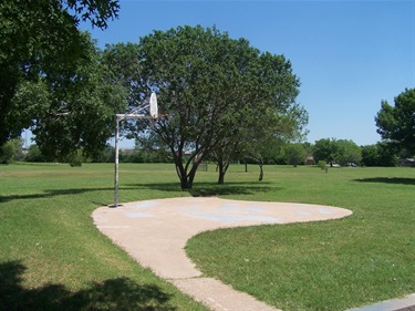 Westcreek Park basketball practice court