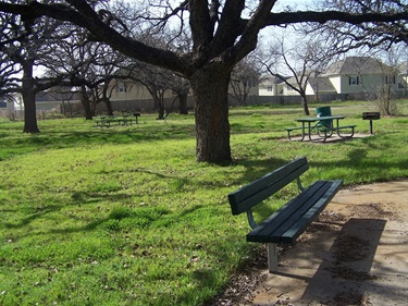 Shelter and playground