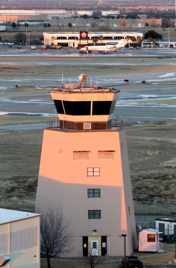 1960's Photo of Meacham Field ATC Tower