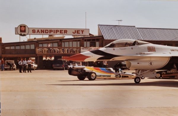 FTW Meacham Sandpiper Jet Bldg 1970's