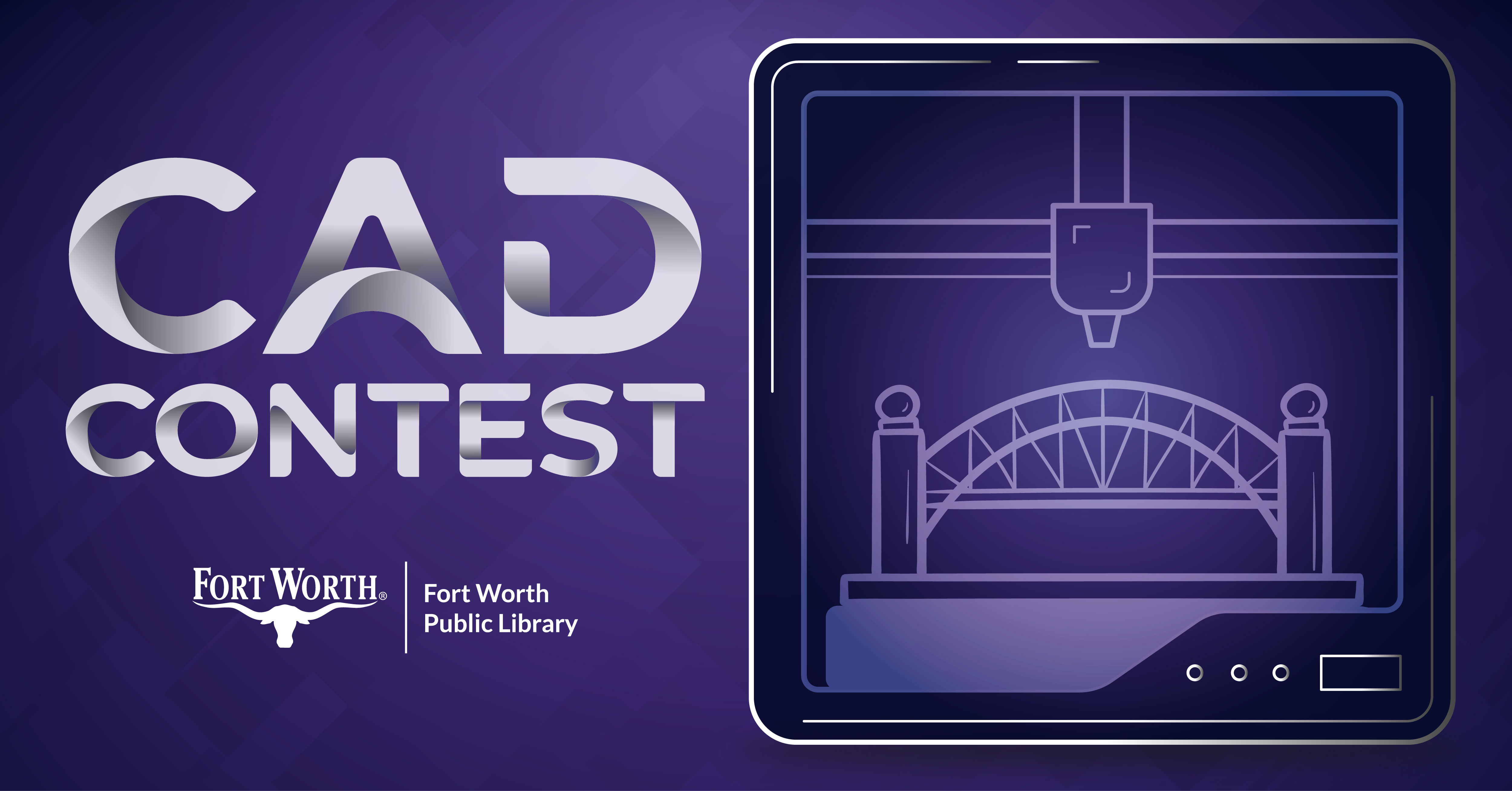 Join the Fort Worth Public Library's CAD Contest!