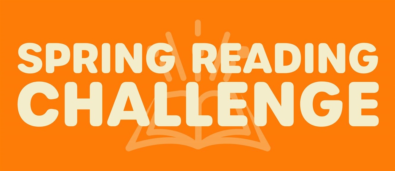 Spring Reading Challenge logo