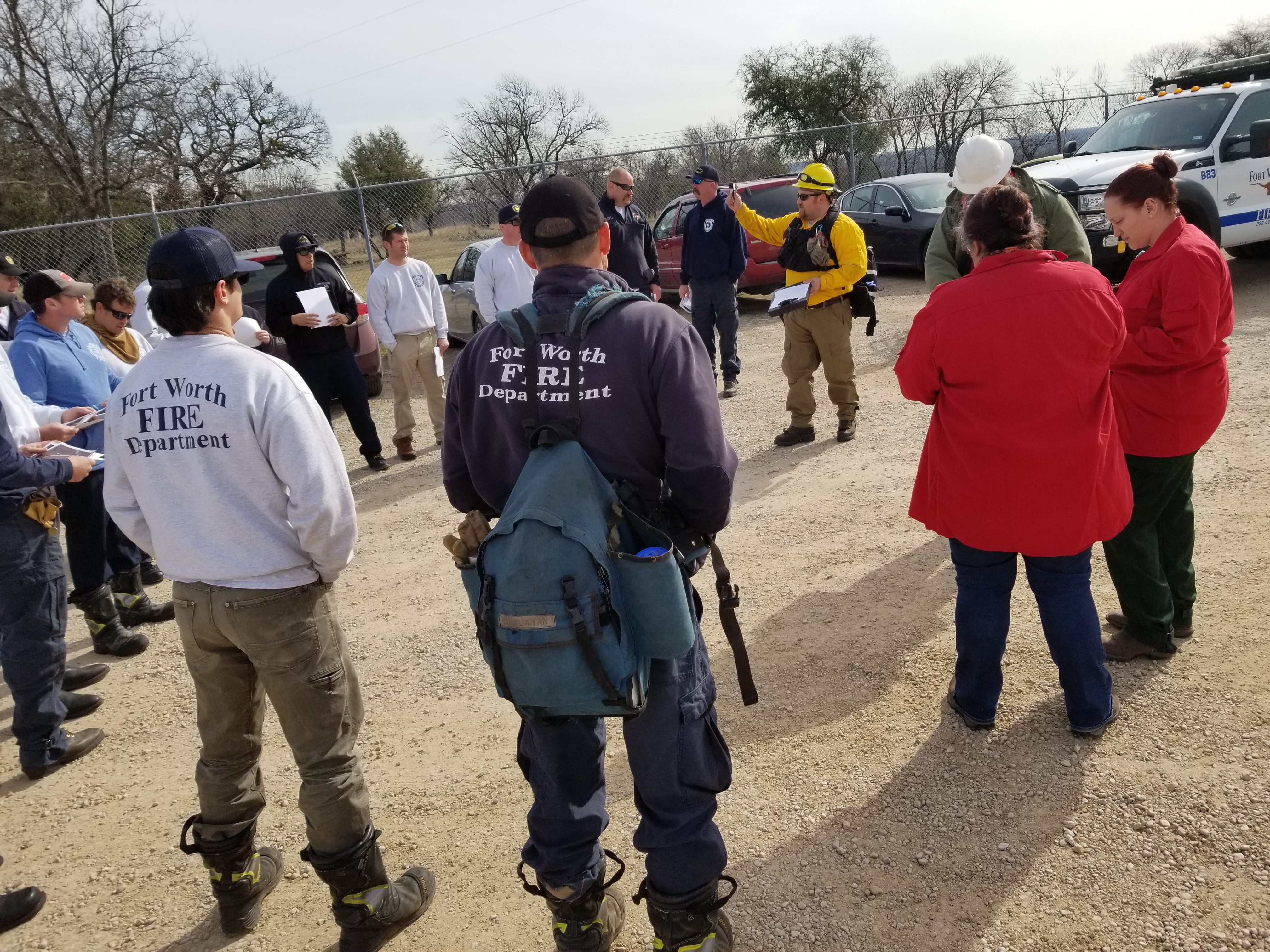 Fort Worth Fire Department & Park Department Fire Briefing