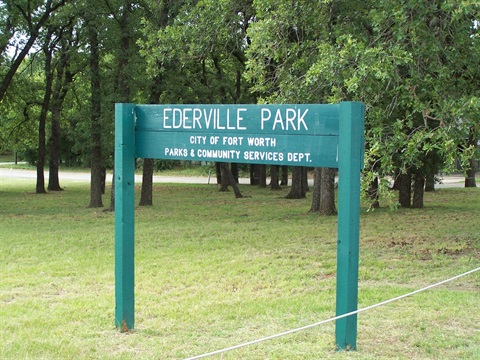 Ederville Sign