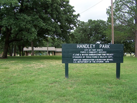 Handley Park Sign