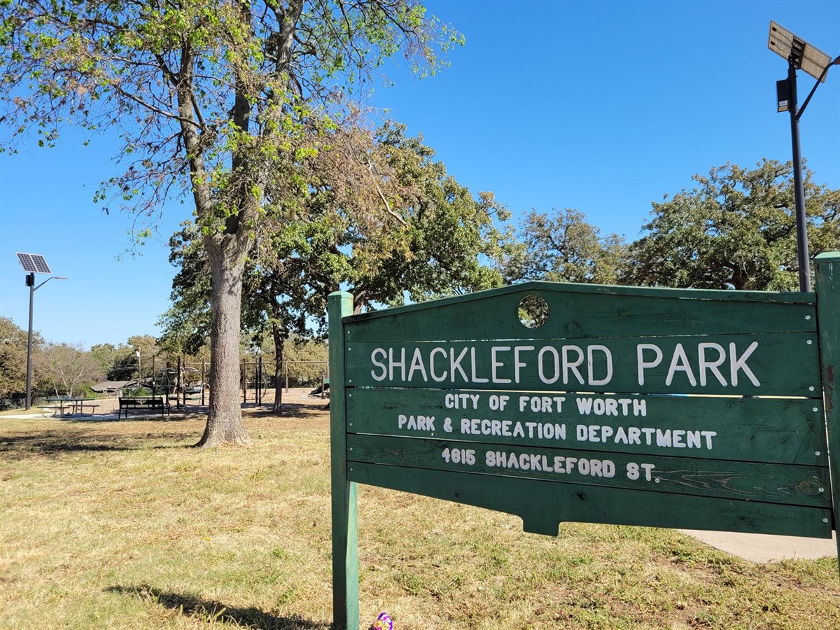 Shackelford Neighborhood Park – Welcome to the City of Fort Worth