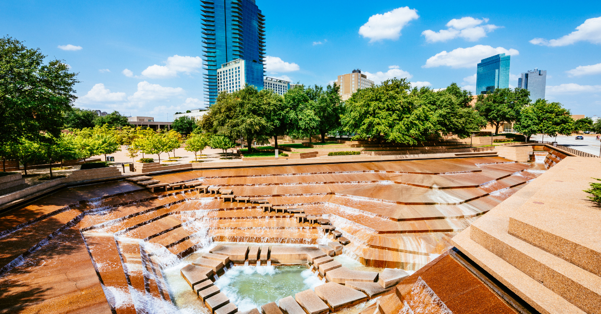 Water Garden Rental Fees to the City of Fort Worth