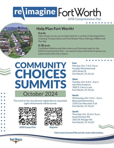 2050 Comprehensive Plan Flyer