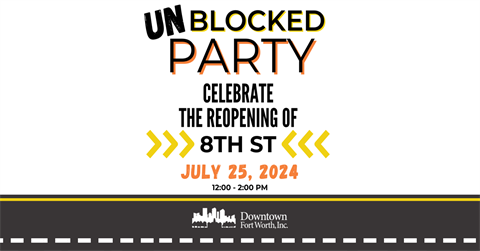Unblocked Party Graphic reopening 8th street