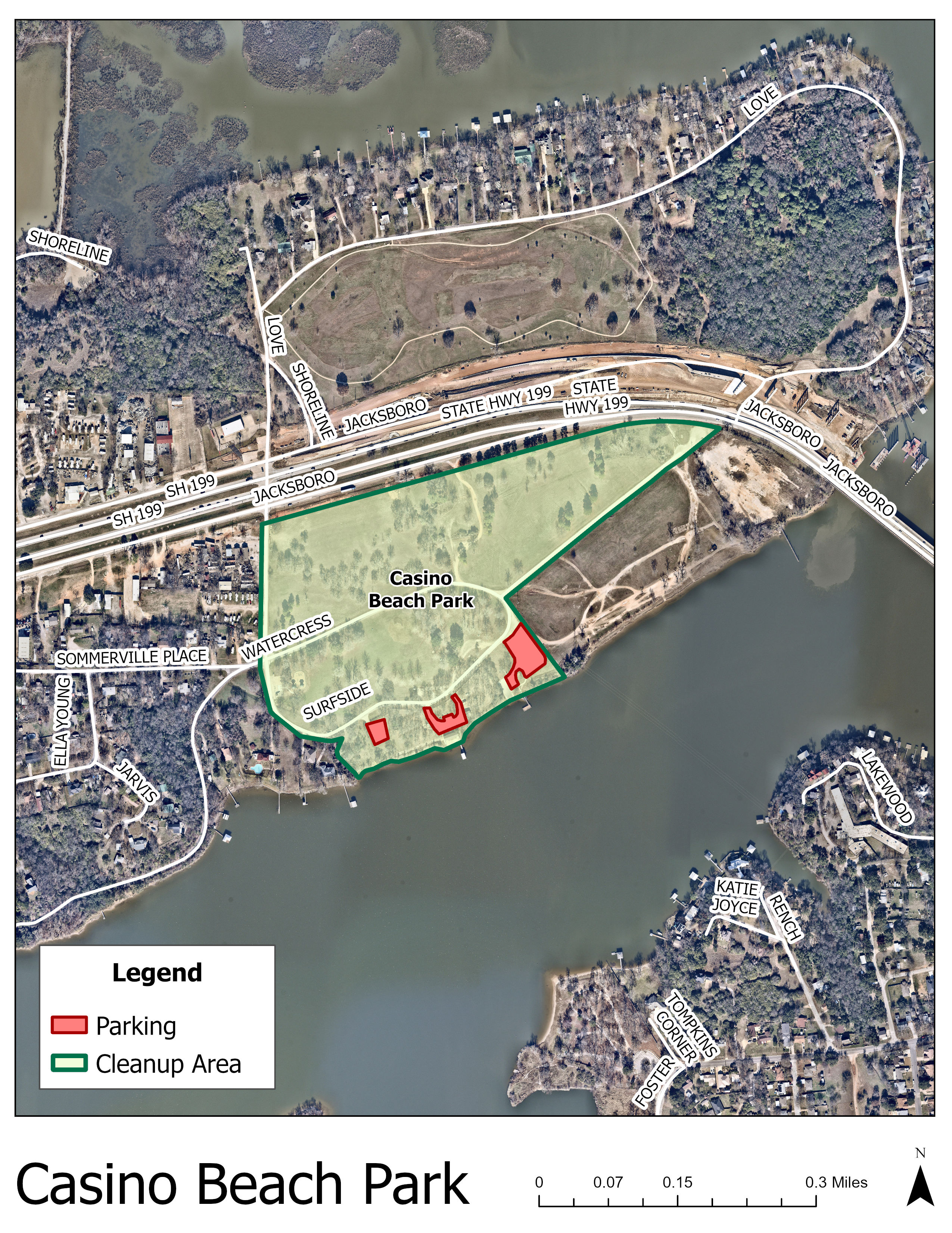 cowtown cleanup hub map 2