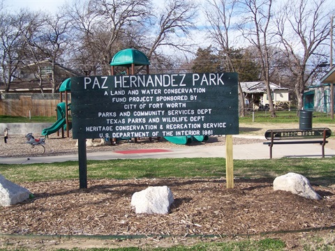 Paz Hernandez Park Sign.JPG