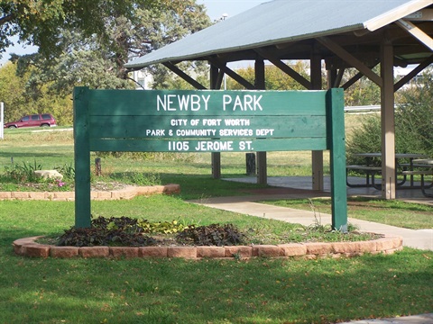 Newby Park Sign